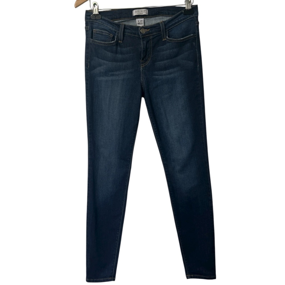 Judy Blue Mid Rise Skinny Jeans Casual Preppy Normcore Stretch Classic Size 29